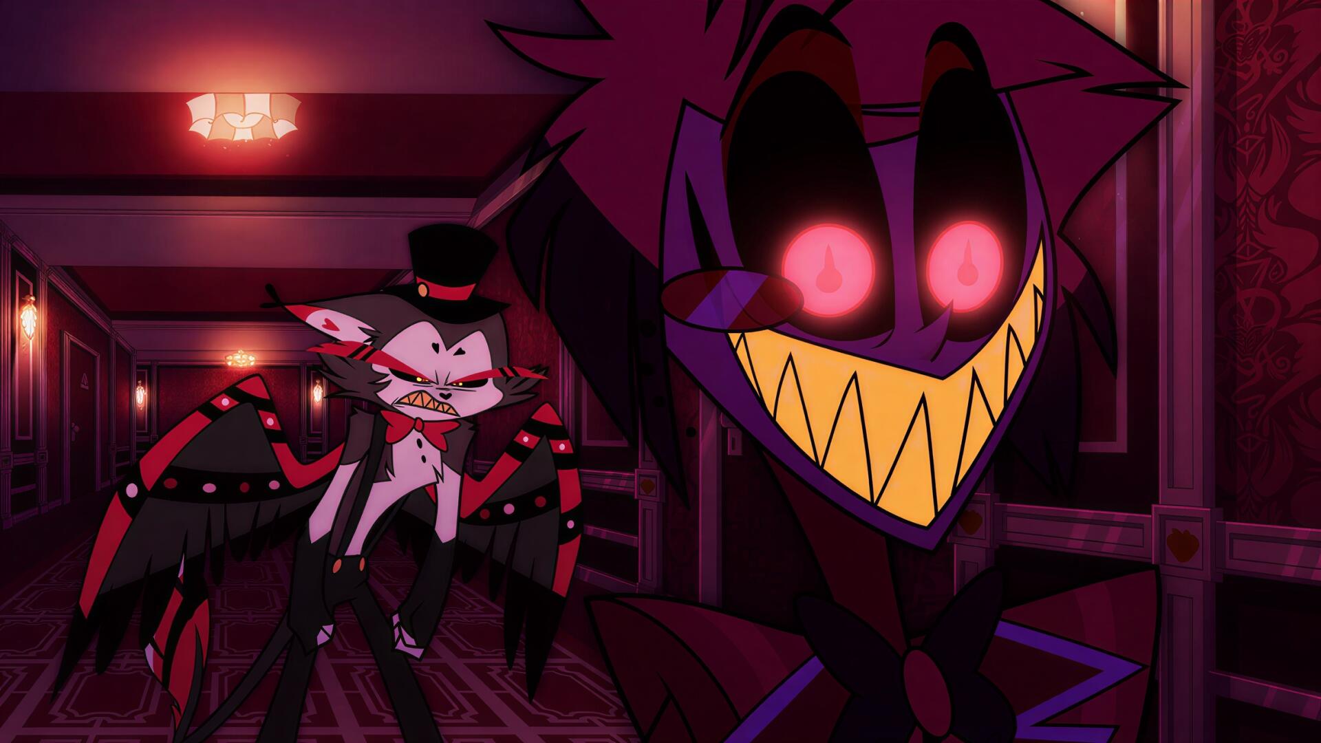 1920x1080 Hazbin Hotel HD: Alastor & Husk