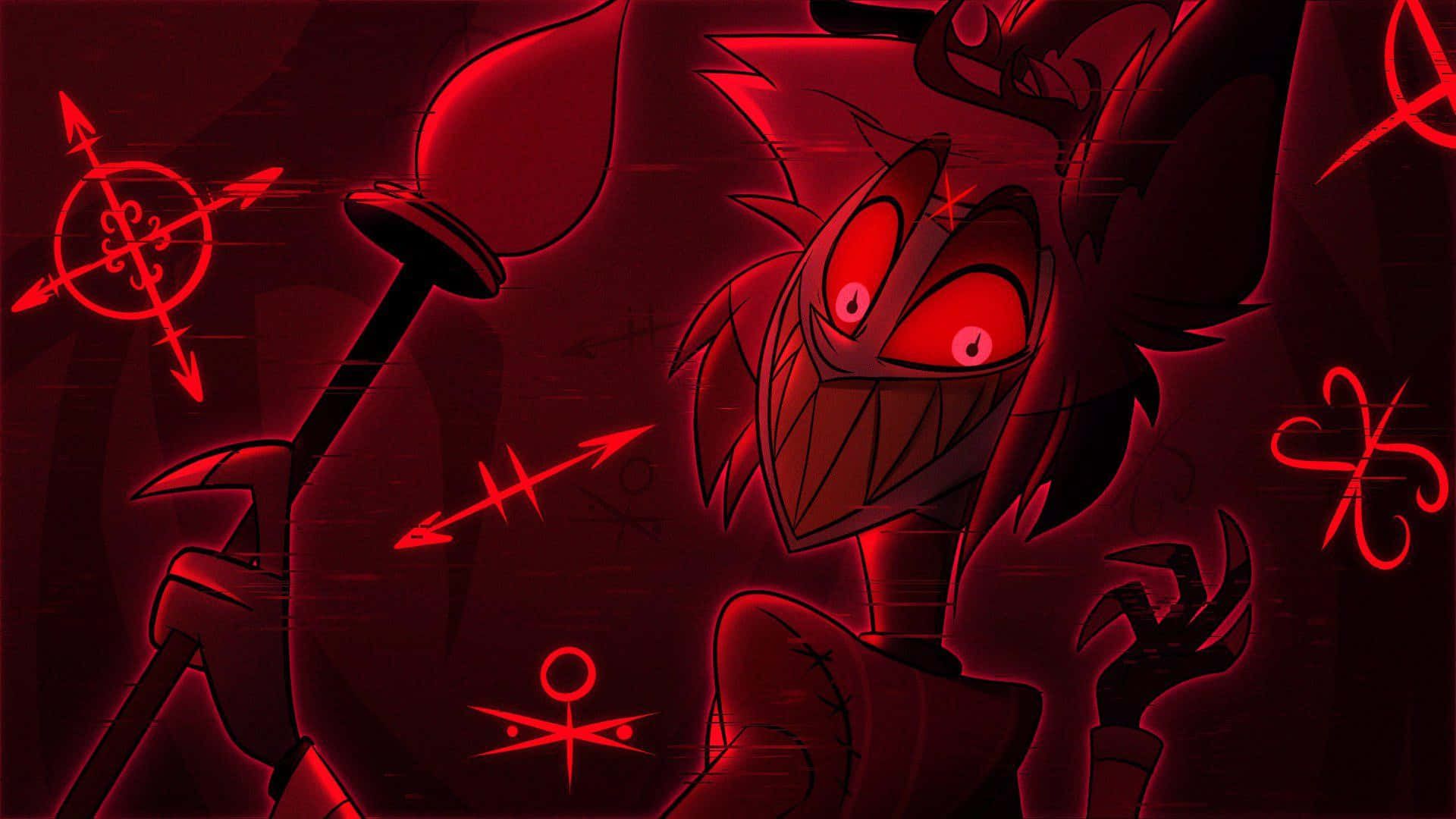 1920x1080 Download Alastor Red Overlord Hazbin Hotel Wallpaper