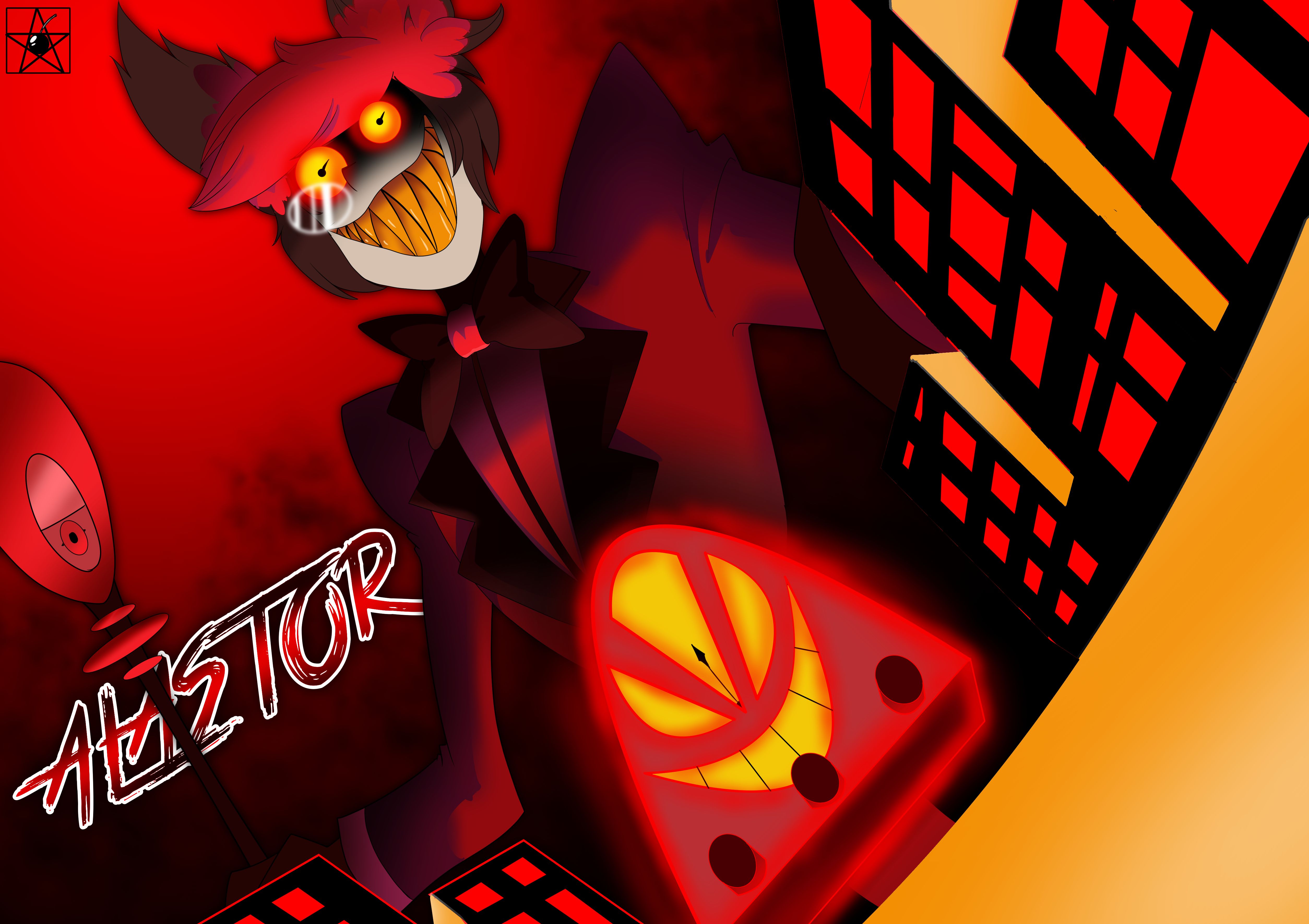 5016x3541 Alastor the Radio Demon by MrEstella on Newgrounds