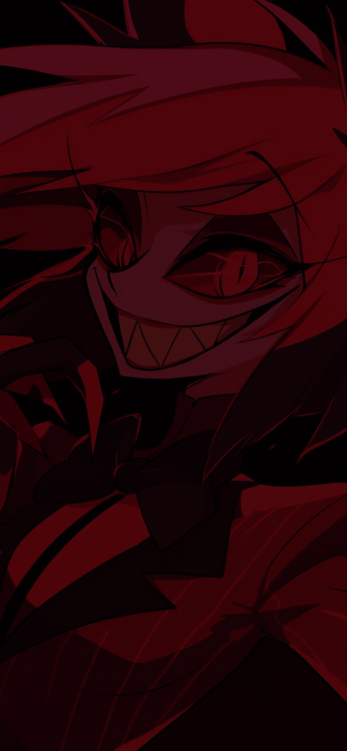 1183x2560 Alastor Hazbin Hotel Demonic Wallpaper Wallpaper HD