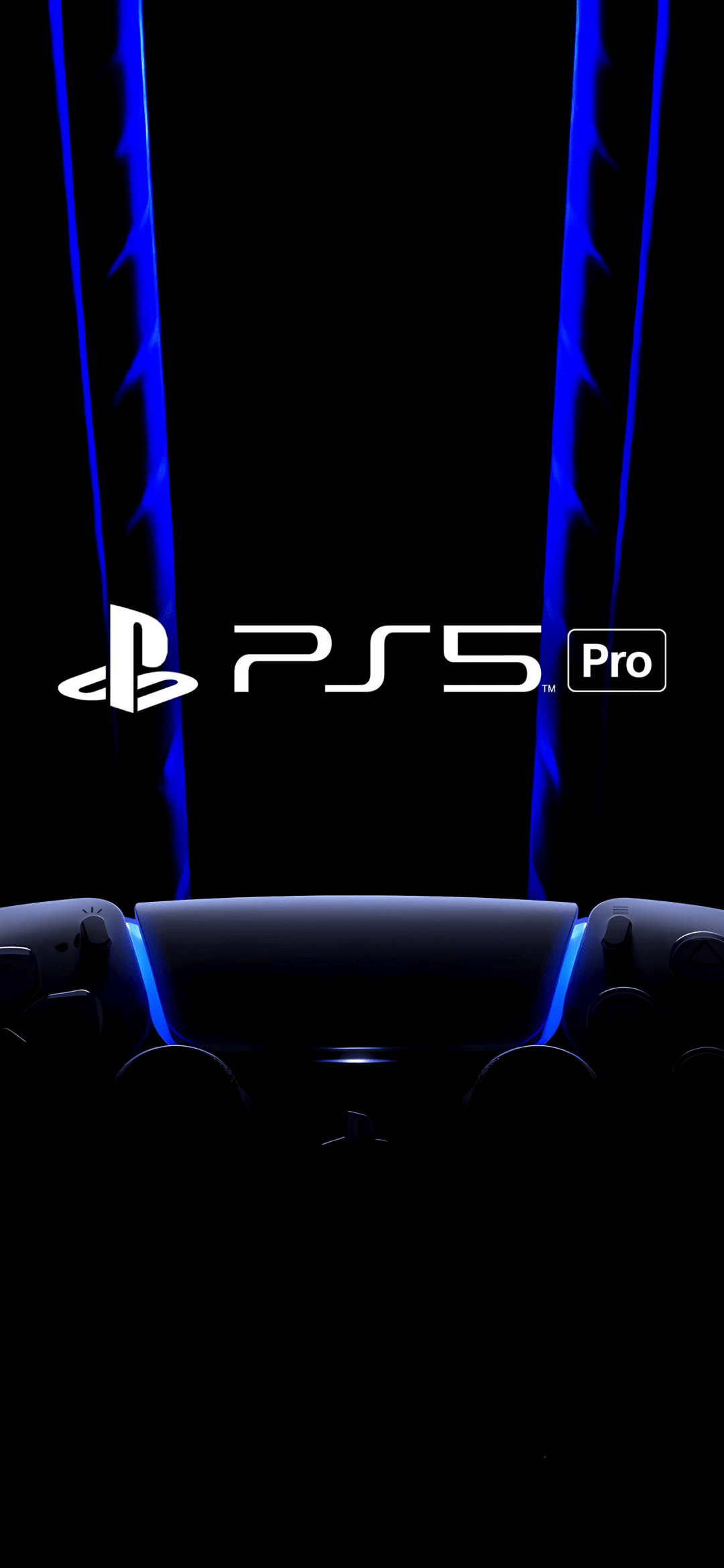 1080x2340 PlayStation 5 Pro Wallpaper 4K, AMOLED, Gaming console, Joystick