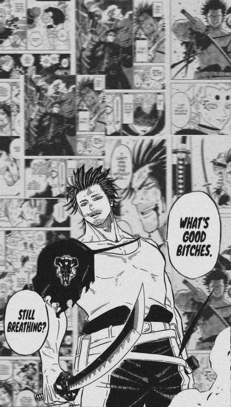 736x1296 black clover manga wallpaper yami