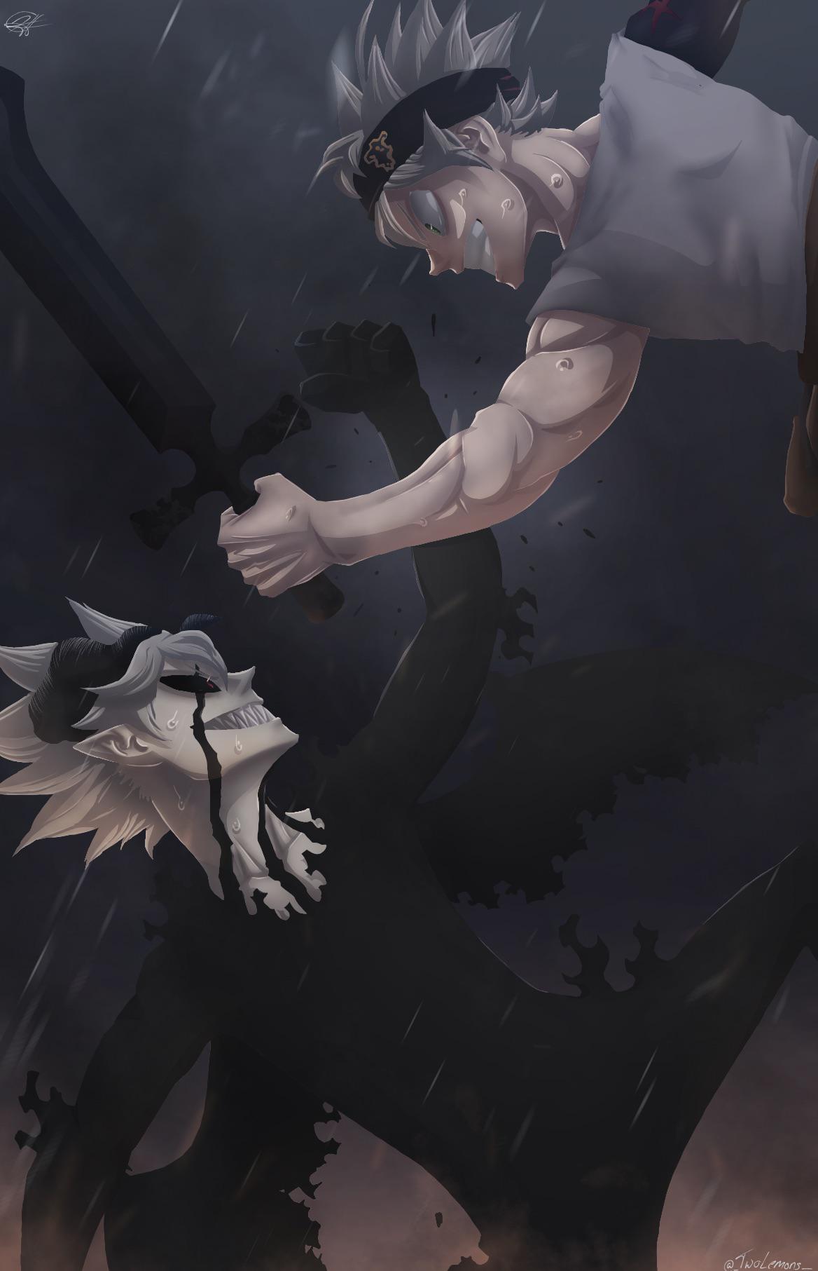 1168x1813 I colored in Asta and Liebe from the latest chapter!