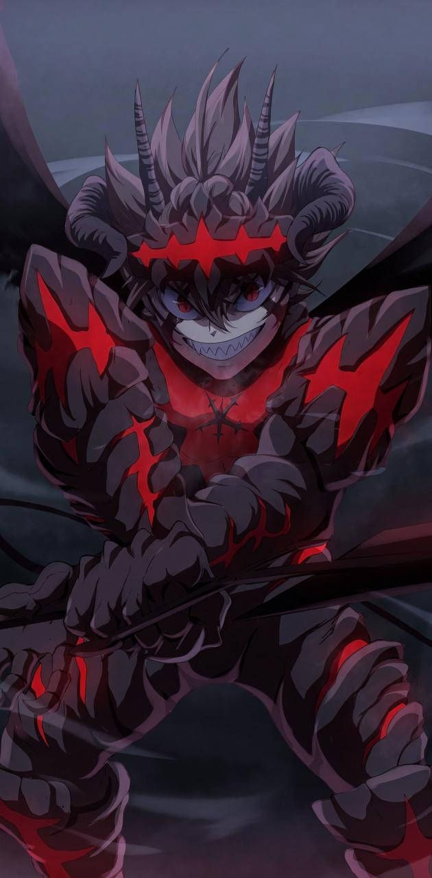 630x1280 Download Liebe Black Clover Asta Wallpaper