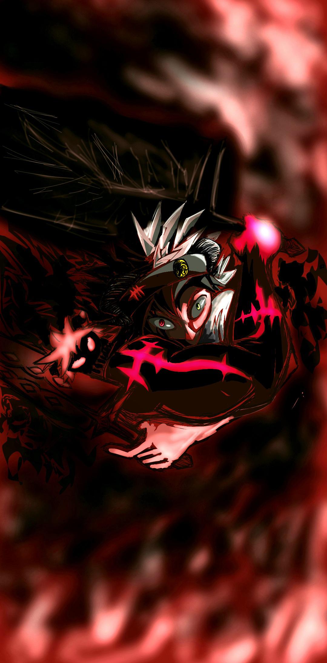 1080x2186 Celebrating the new movie announcement with Asta and Liebe fanart