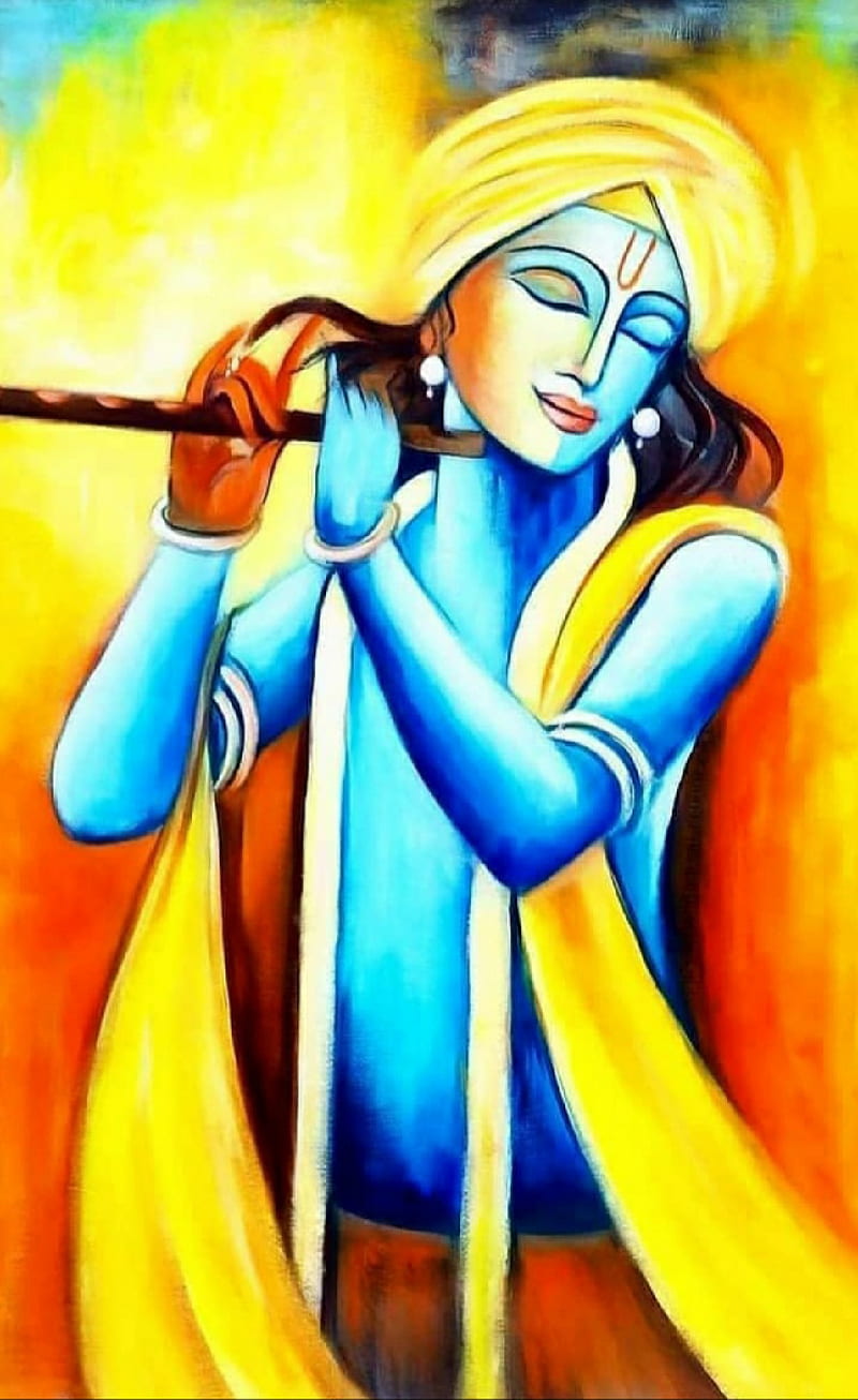 800x1306 Krishna colourful, god, hindu, kanha, HD phone wallpaper
