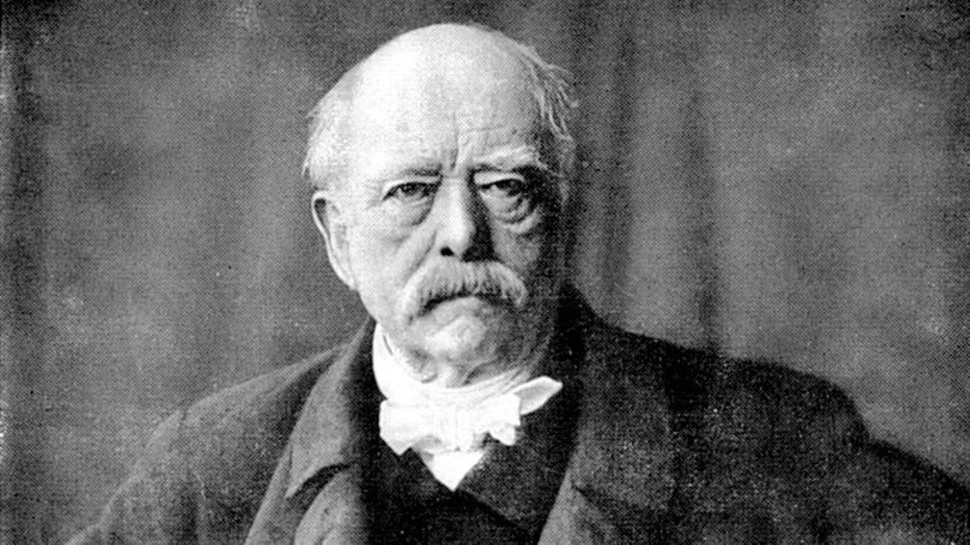 1920x1080 1890's Portrait Of Otto Von Bismarck, Aka The Iron Chancellor, Prussian Minister President Who Created A Unified Germany In 1871 & Served As Its Chancellor For 19 Years. He Won Wars Against Austria