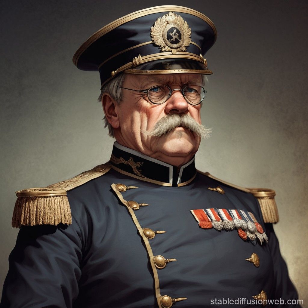 1024x1024 Otto von Bismarck in Dungeon and Dragon. Stable Diffusion Online