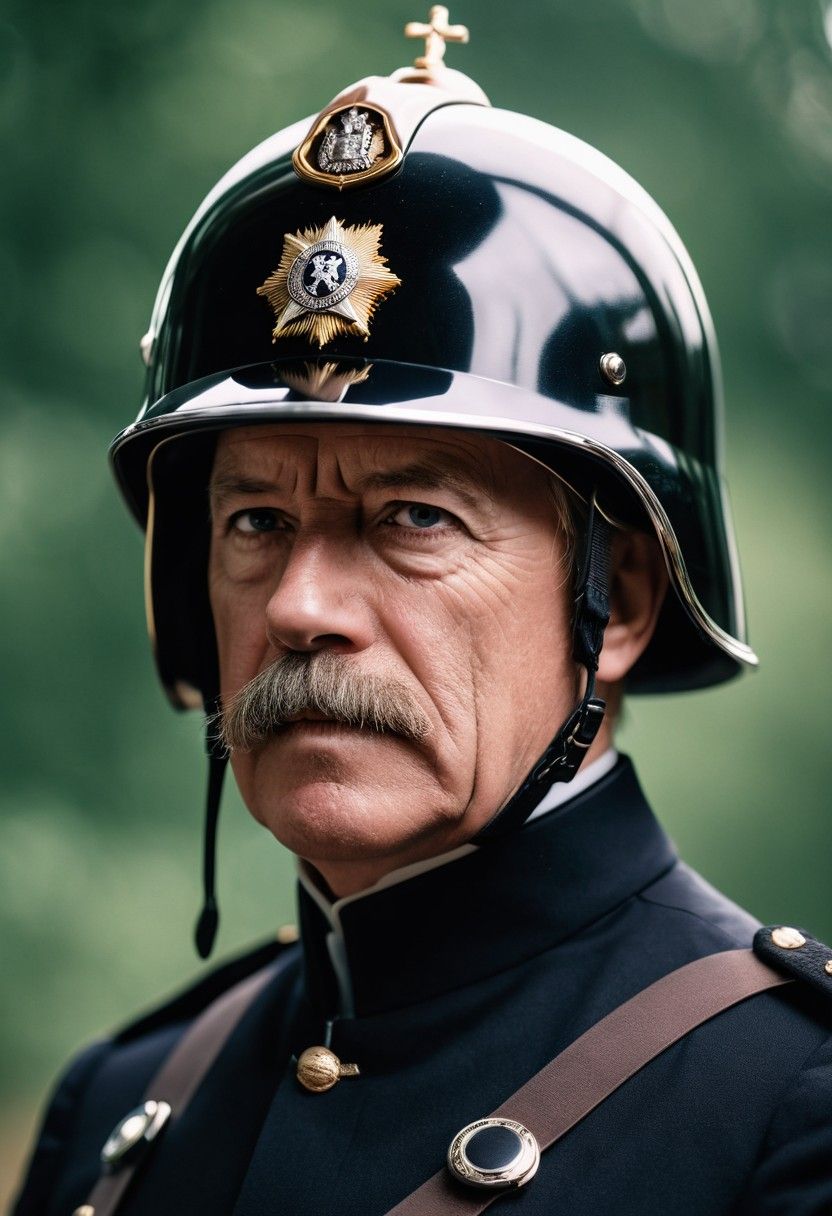 832x1216 Portrait of Otto von Bismarck in Helmet. Stable Diffusion Online