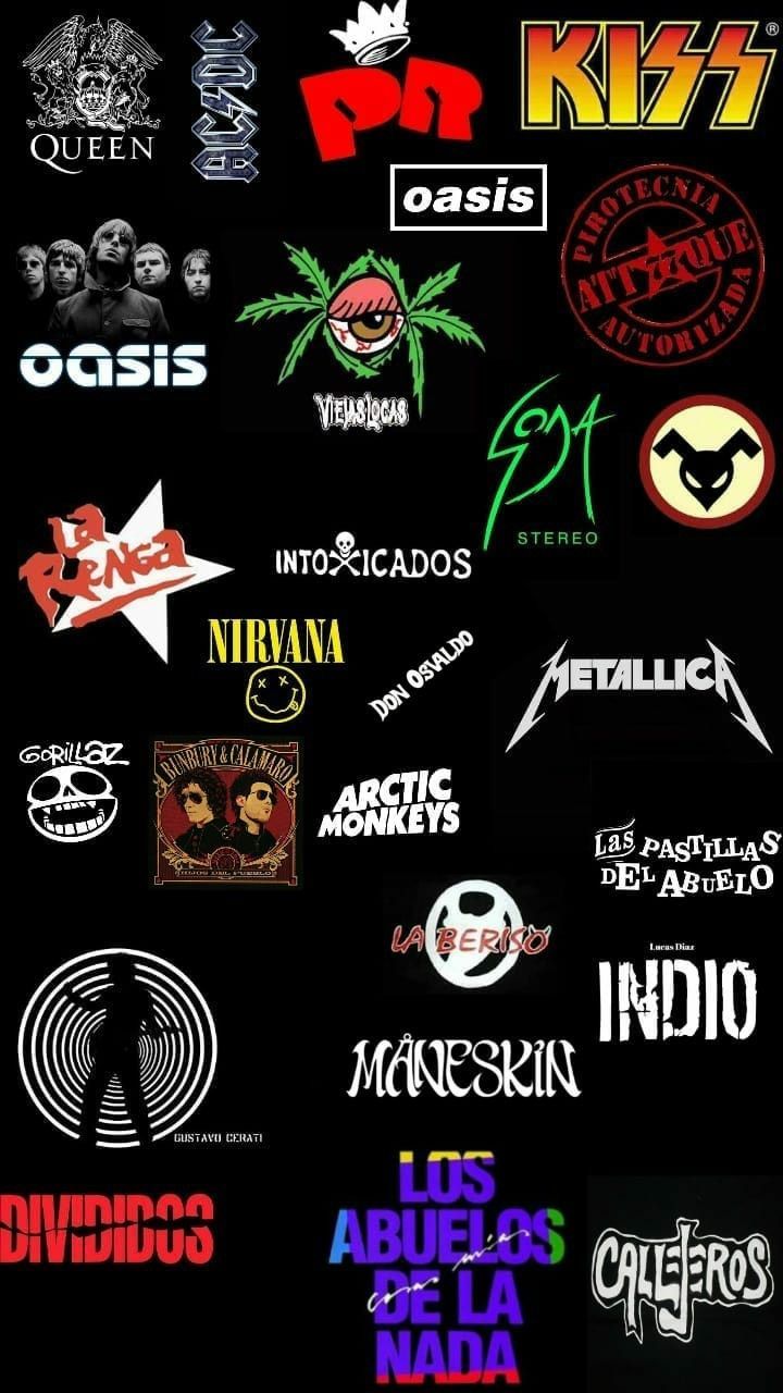 720x1280 Fondo de pantalla de bandas variadas