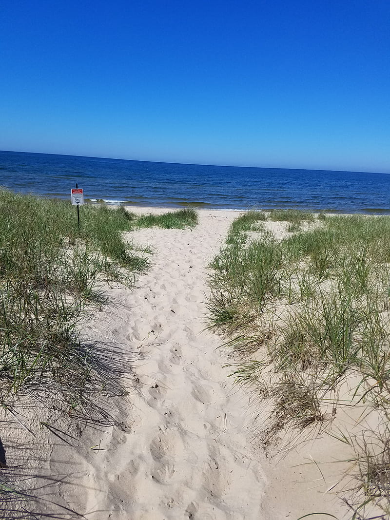 800x1067 Michigan Lakes, beaches, blue, sea, HD phone wallpaper