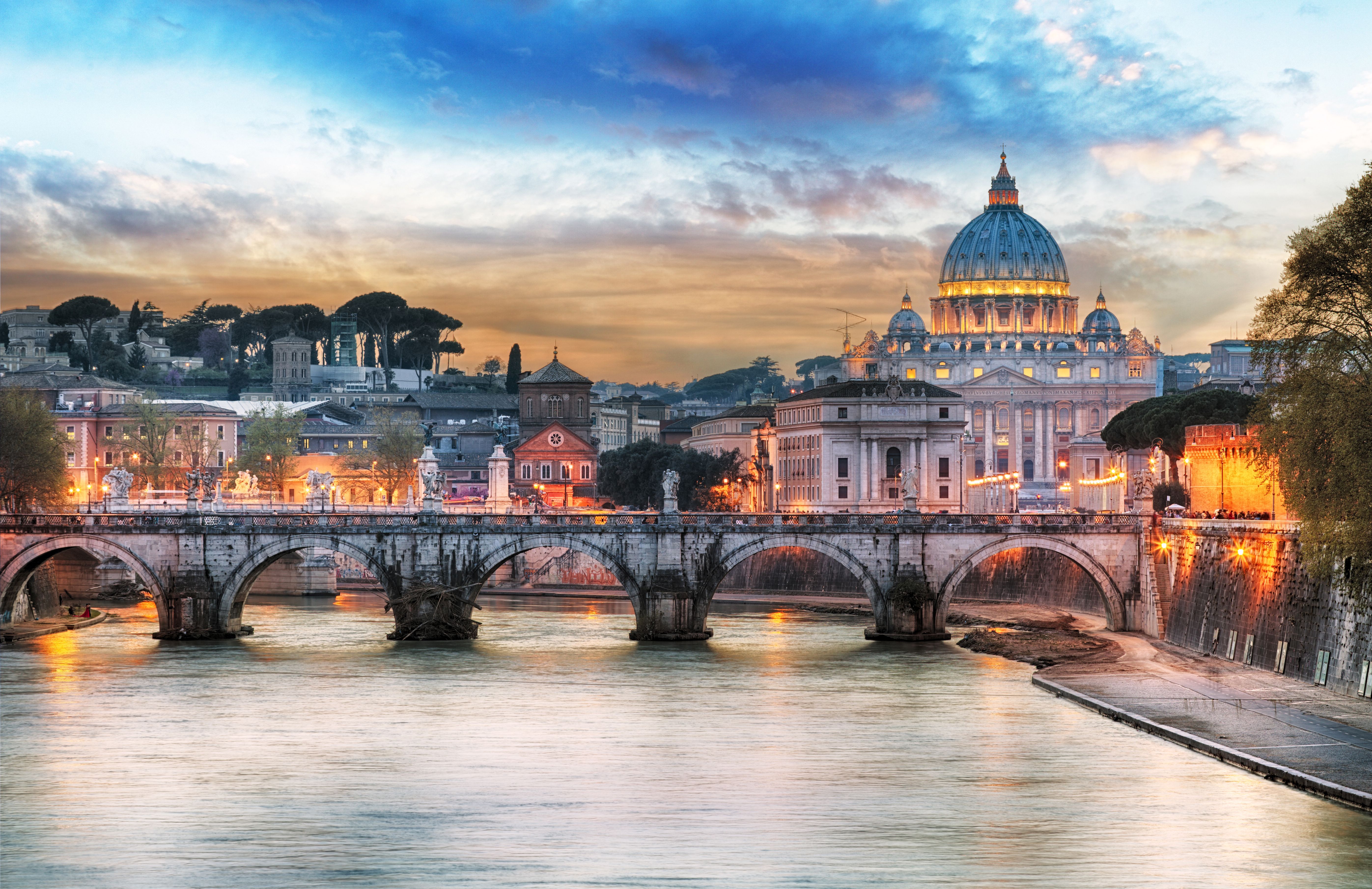 5586x3618 4k Rome Wallpaper