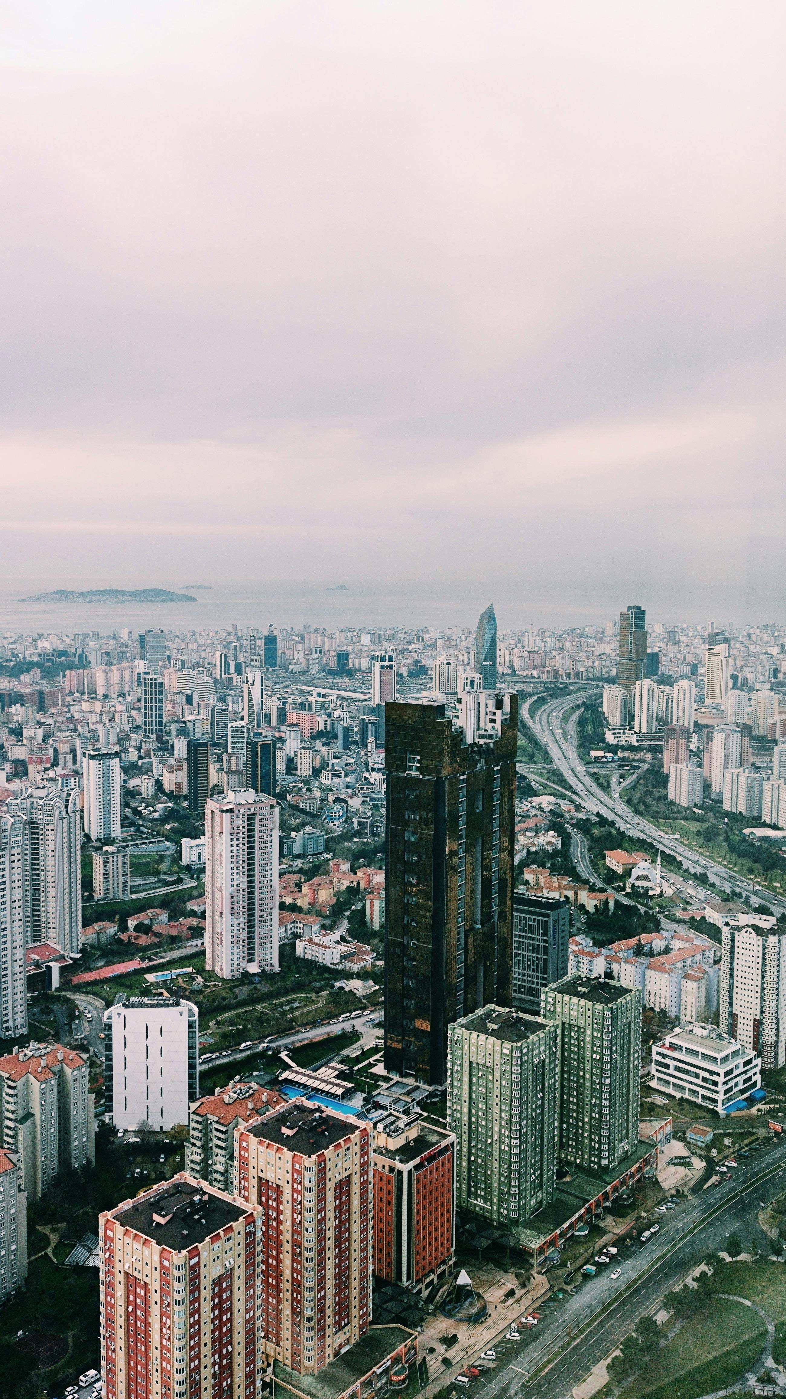 2600x4624 Panorama of Chinese City · Free