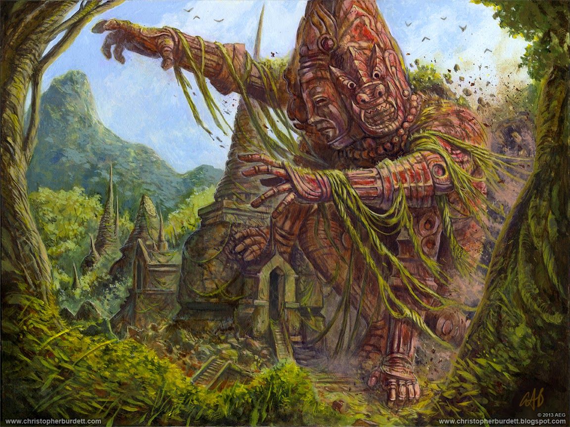 1152x864 The DOODLES, DESIGNS, and aRT of CHRISTOPHER BURDETT: The Lost Colossus Gates of Chaos expansion