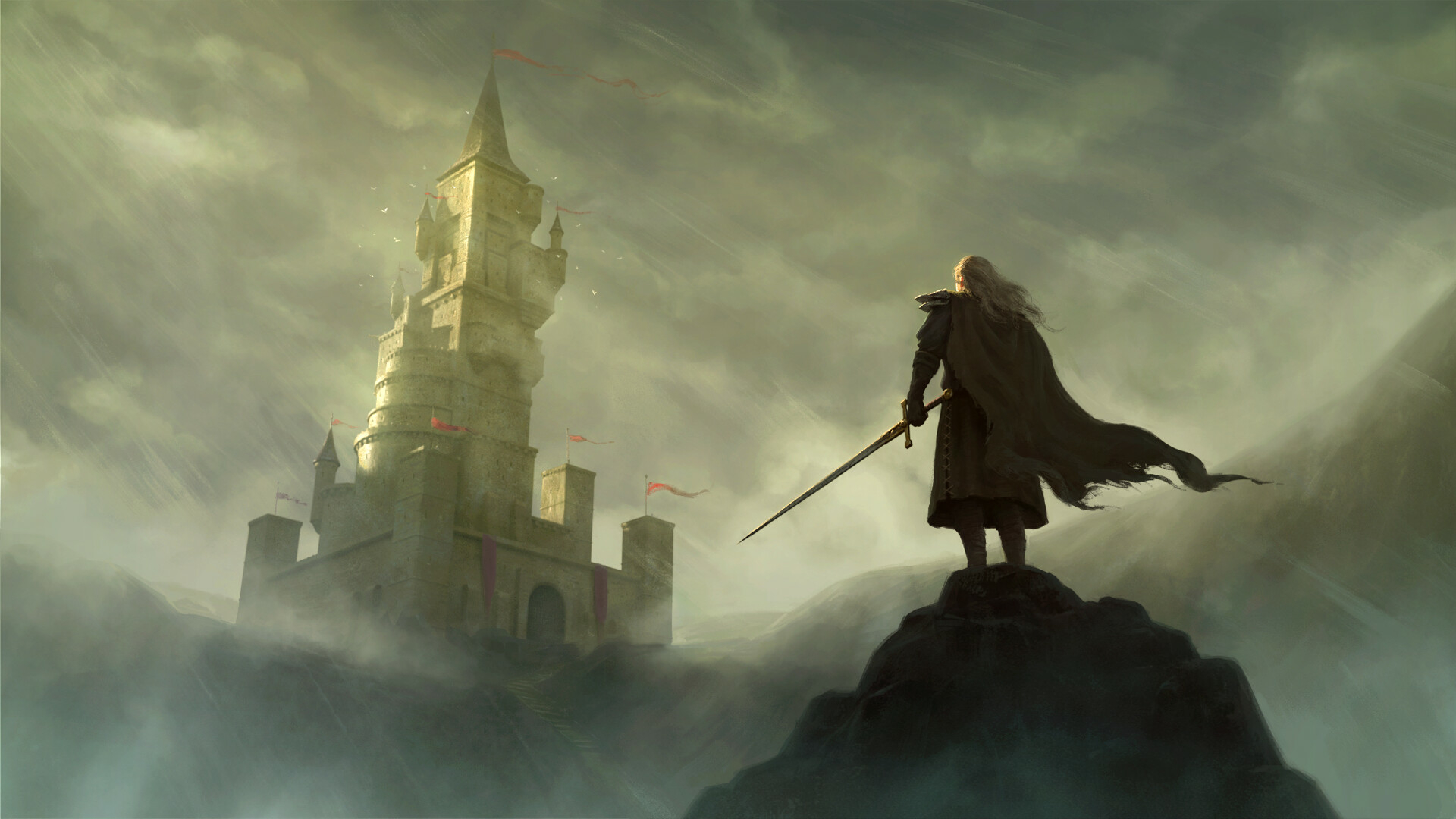 1920x1080 Glory of a Lost Age x Castle Wallpaper, HD Artist 4K Wallpaper, Image and Background
