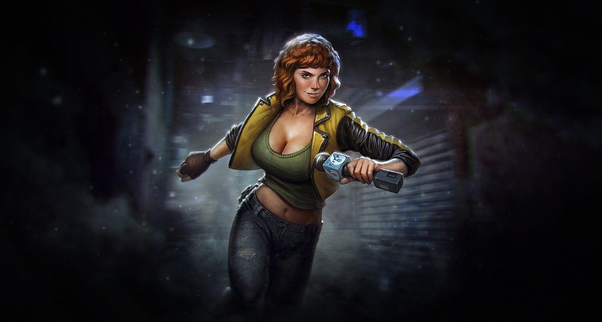 1920x1029 Download April O'Neil Comic Teenage Mutant Ninja Turtles HD Wallpaper