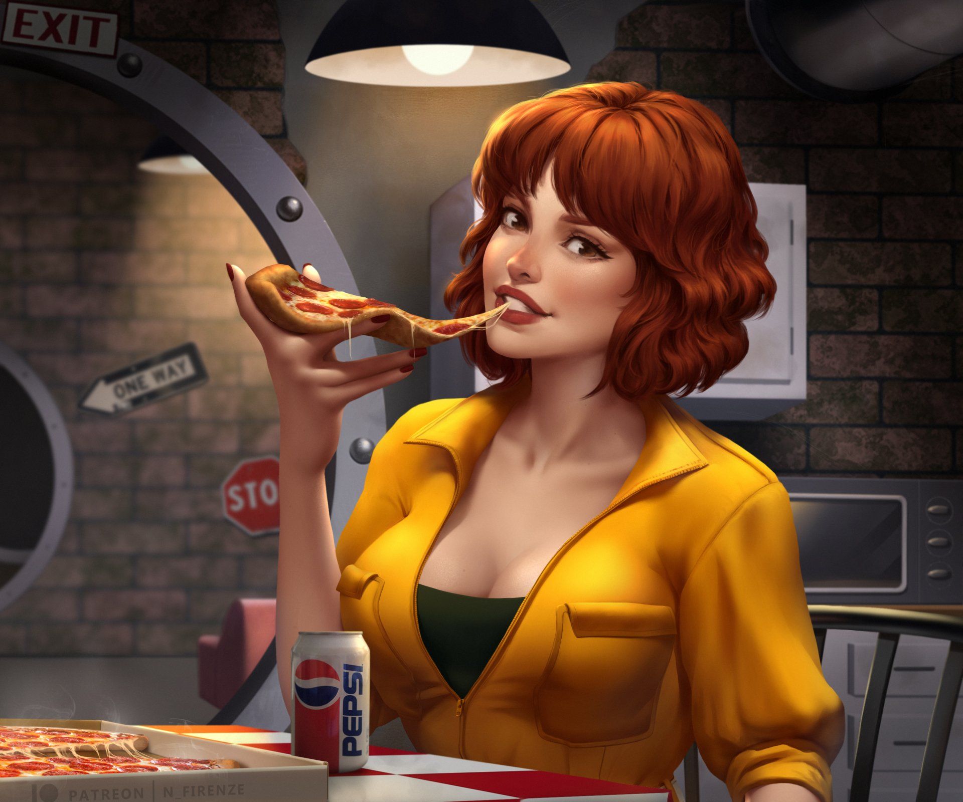 1920x1600 Download April O'Neil Comic Teenage Mutant Ninja Turtles HD Wallpaperx2500