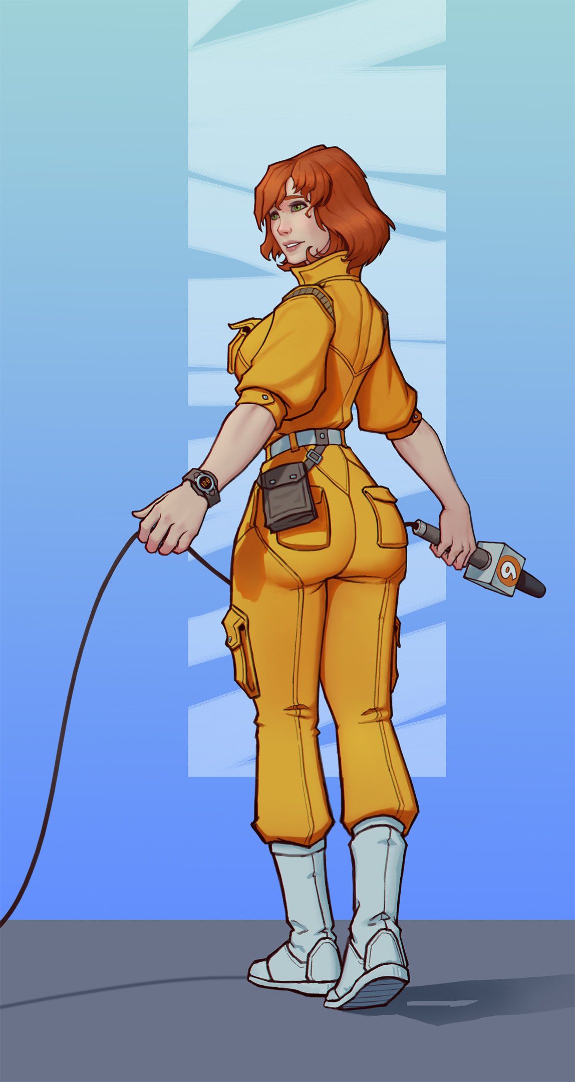 1148x2160 April O'Neil Wallpaper