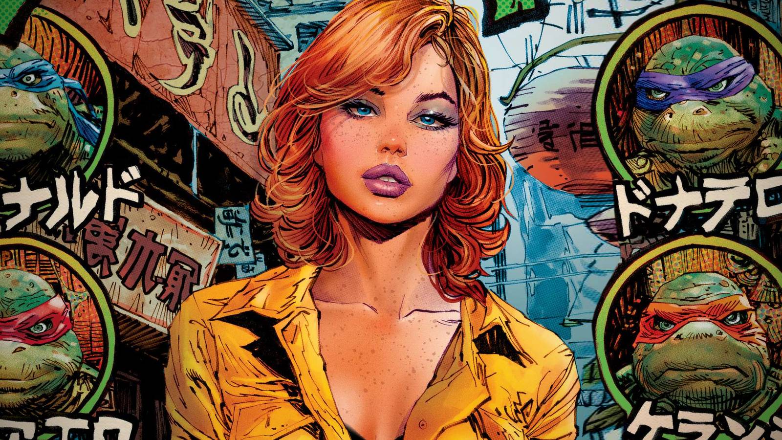 1600x900 April O'Neil Becomes Casey Jones in TMNT - '90s Fans Shocked