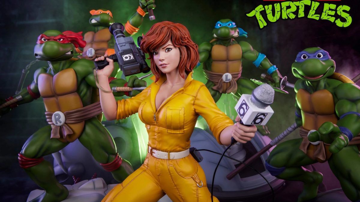 1200x675 Teenage Mutant Ninja Turtles April O'Neil 1:4 Statue Unveiled