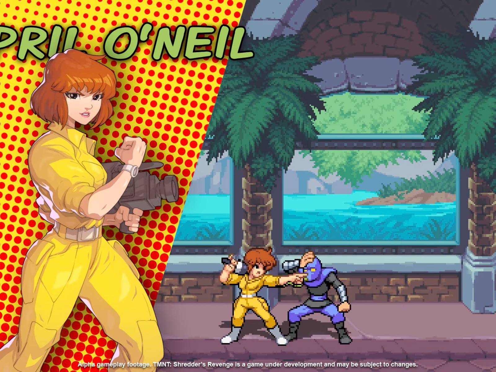 1600x1200 TMNT Shredder's Revenge adds April O'Neil as a playable character