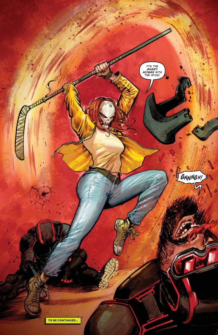 750x1153 April O'Neil Becomes Casey Jones in TMNT - '90s Fans Shocked