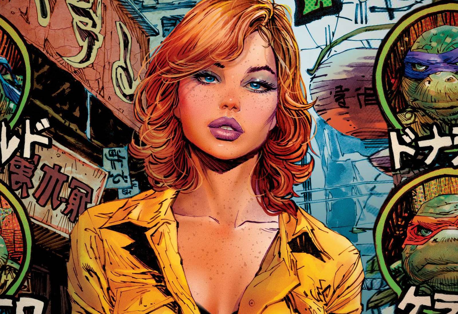1600x1100 April O'Neil Becomes Casey Jones in TMNT - '90s Fans Shocked