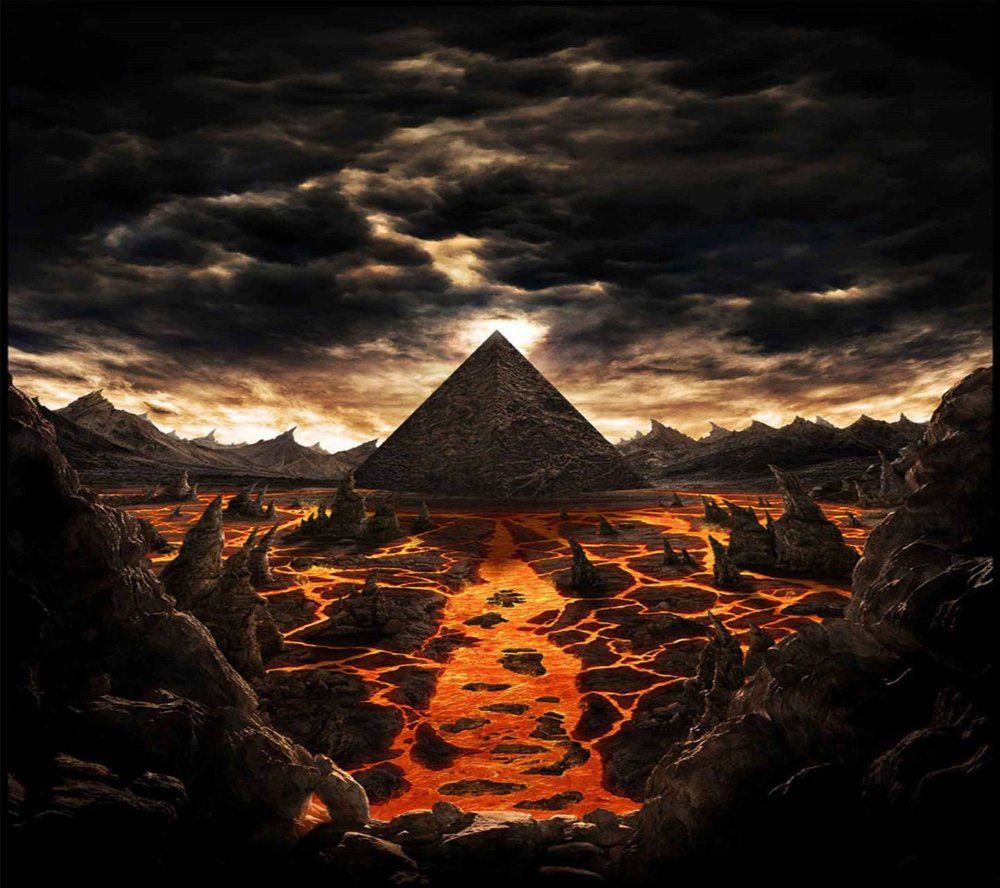 1000x888 Fantasy Pyramid Dark Best Wallpaper 111841