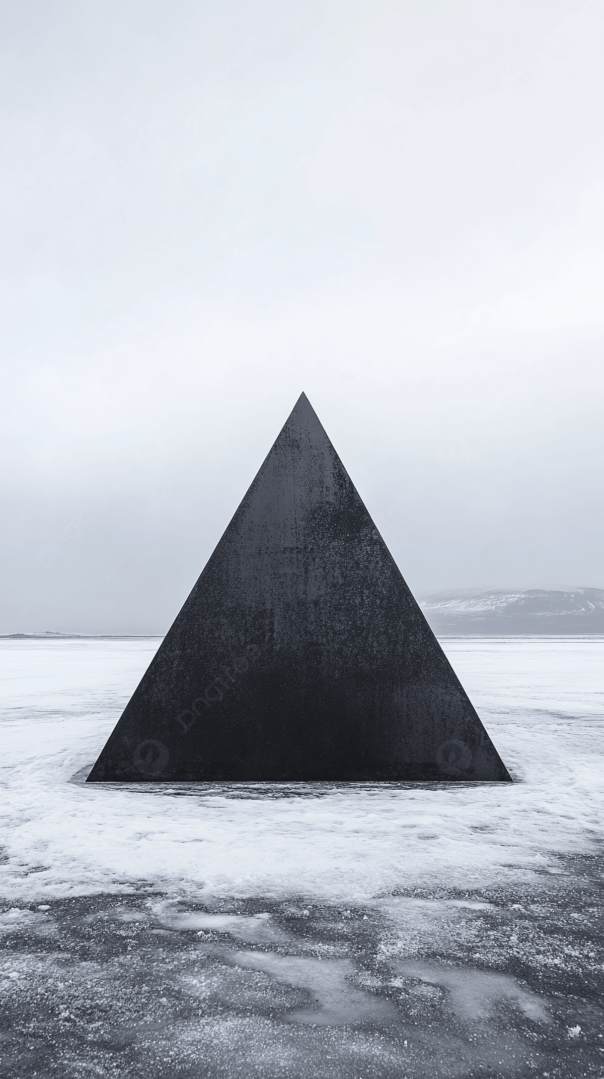 1200x2141 A Striking Black Pyramid Wallpaper For Smartphone Background Wallpaper Image For Free Download