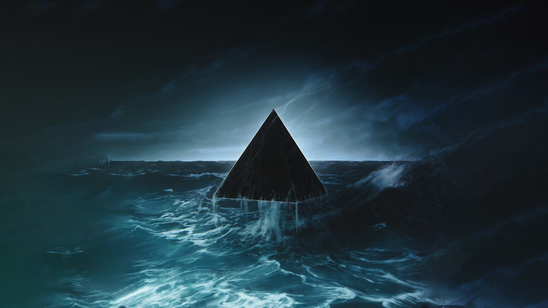 1920x1080 Download Artistic Pyramid HD Wallpaperx1080