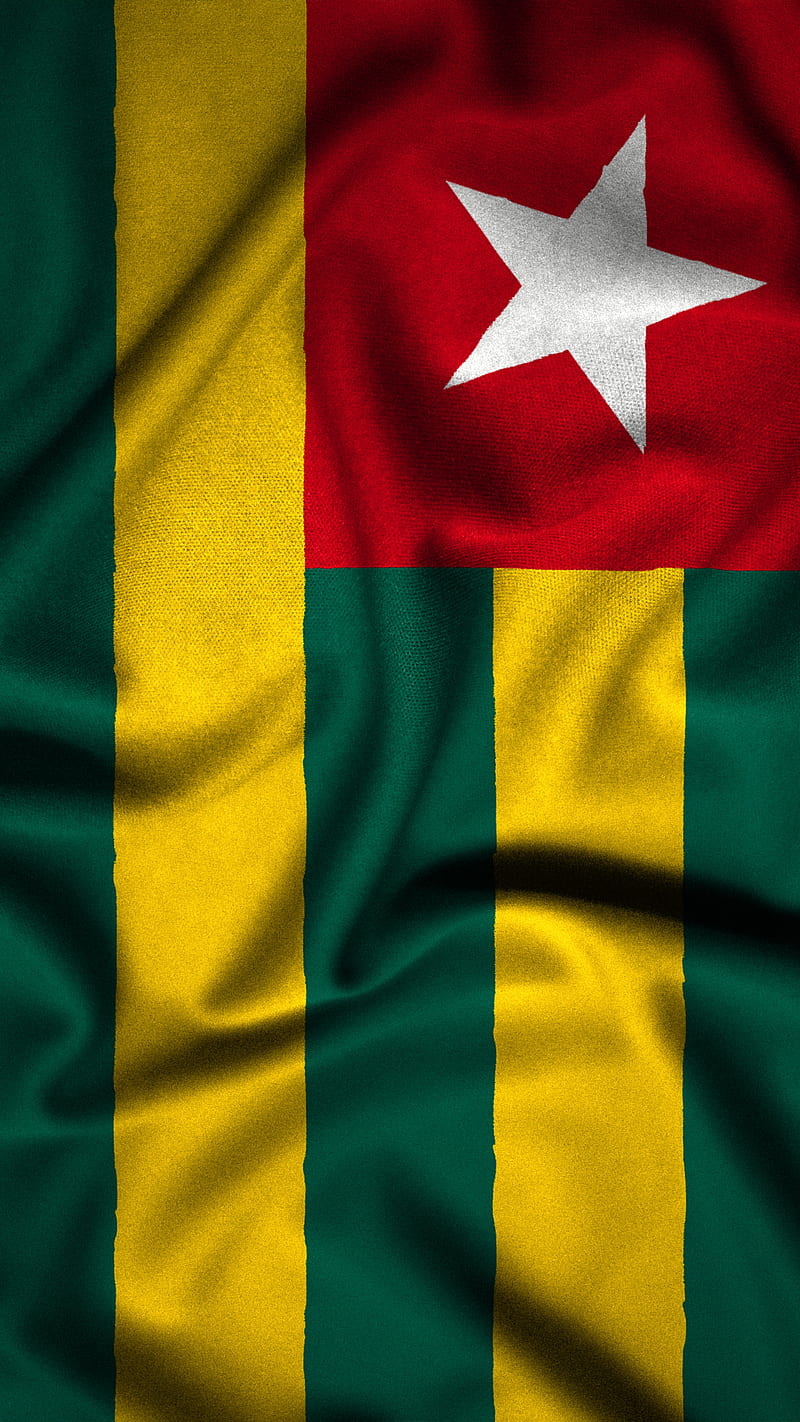 800x1422 Togo, Togo country, Togo flag, HD phone wallpaper