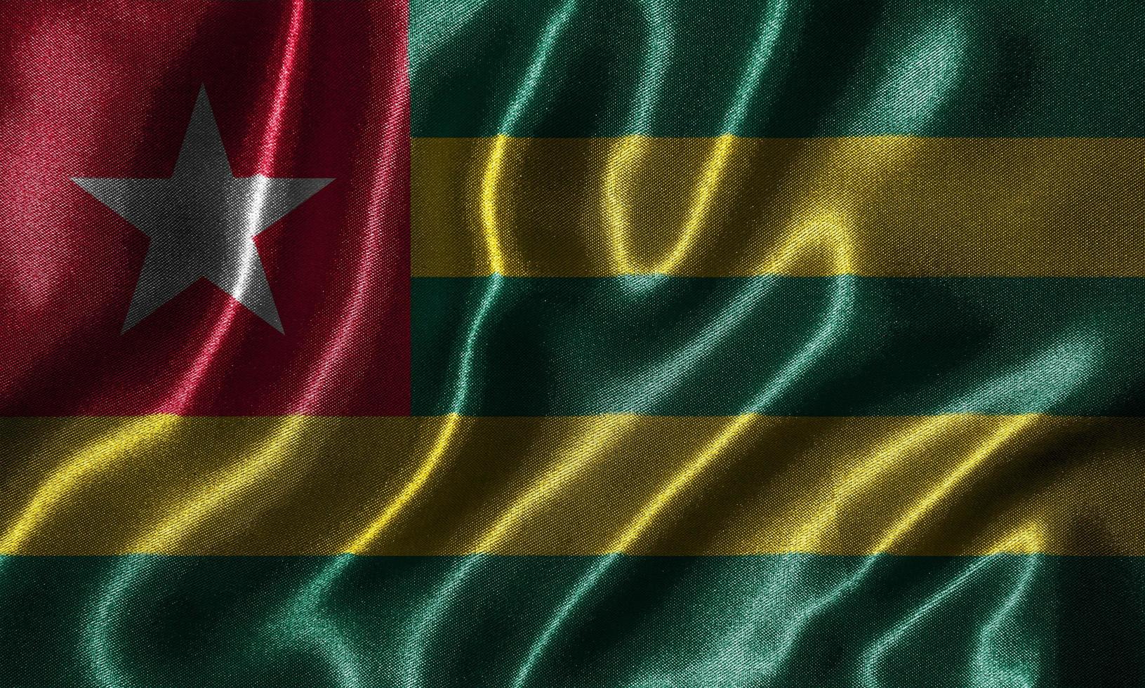 1631x980 Wallpaper by Togo flag and waving flag