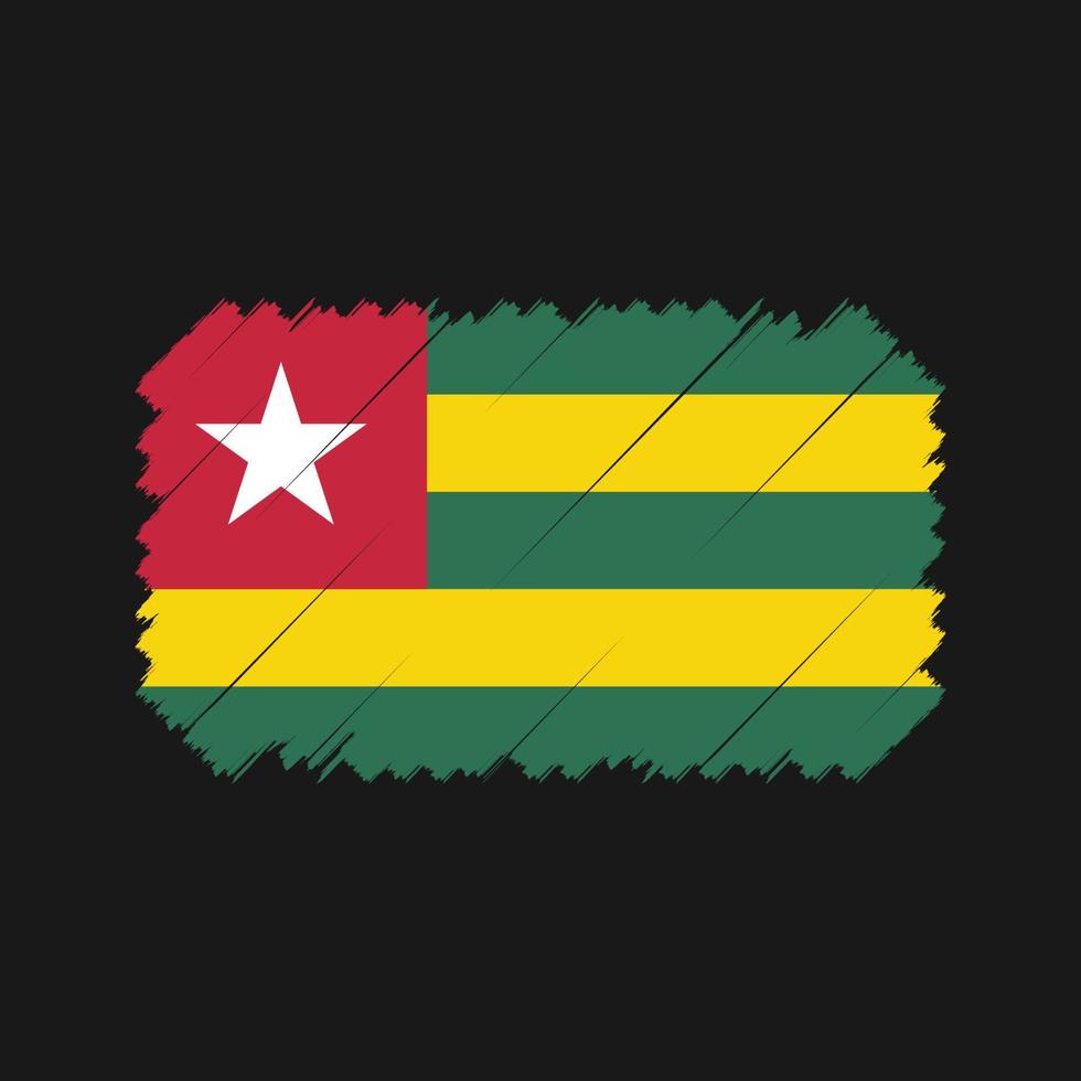 980x980 Togo Flag Brush. National Flag