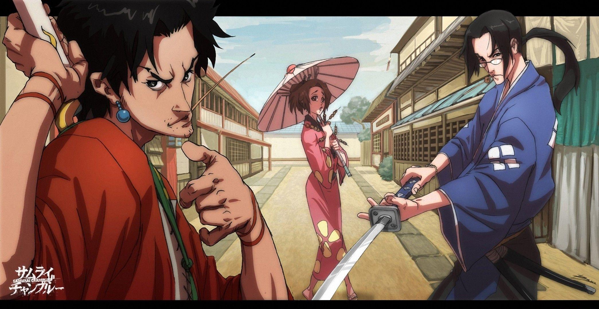 2089x1080 Samurai Champloo HD Wallpaper