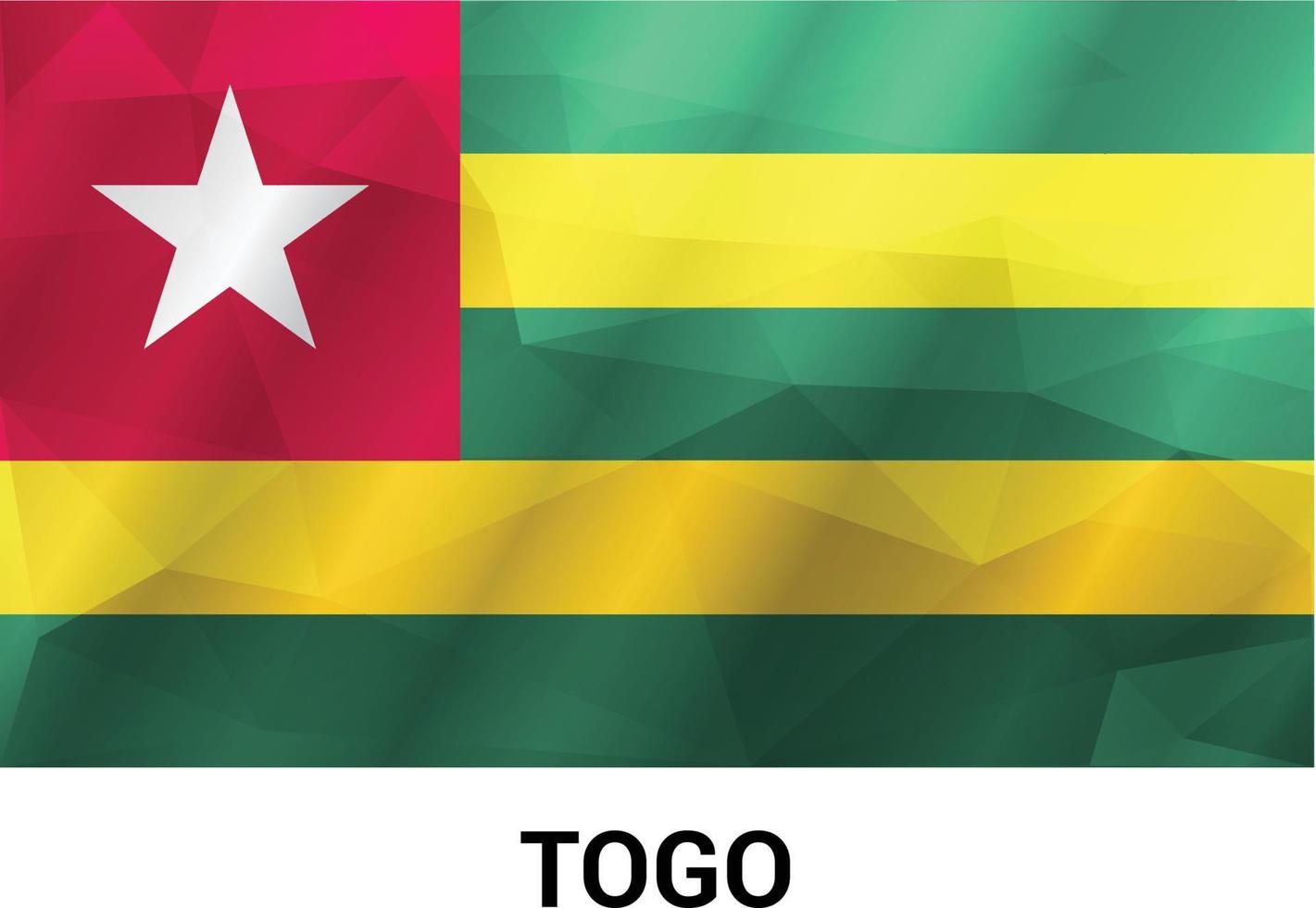 1421x980 Togo flag design vector