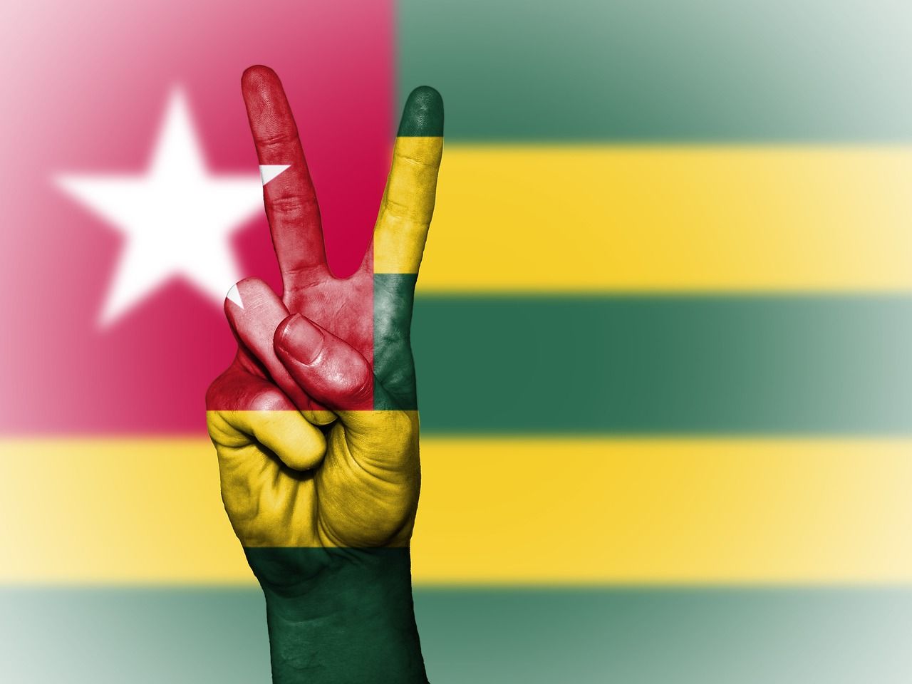 1280x960 Togo Peace Hand