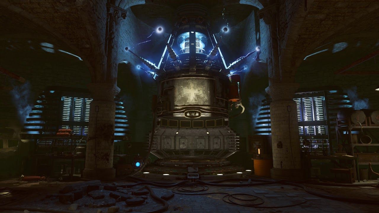 1280x720 COD Zombies Animated Wallpaper: Der Eisendrache Teleporter