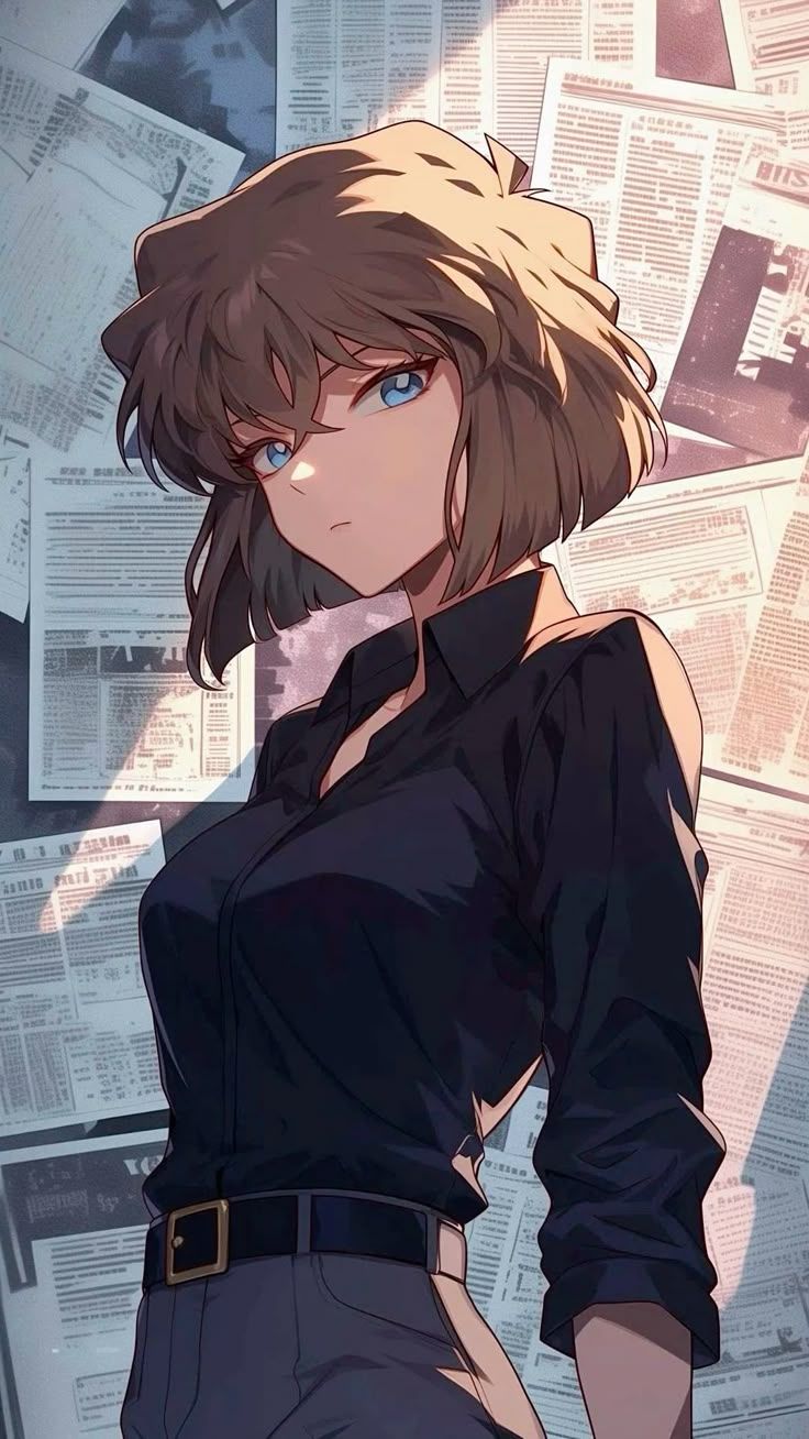 736x1308 Miyano Shiho fanart