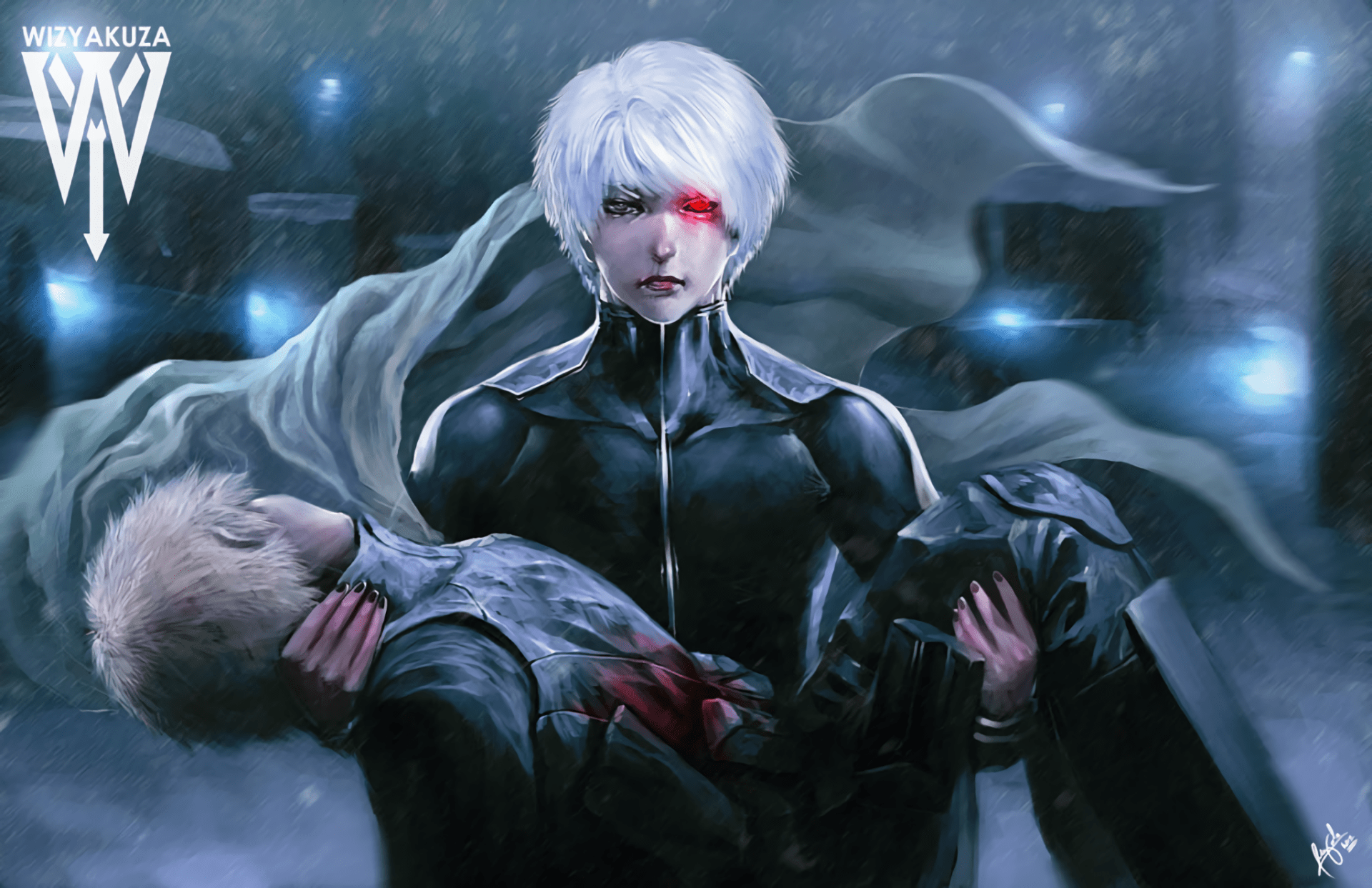 1920x1243 Tokyo Ghoul: Ken Kaneki & Hideyoshi Nagachika Wallpaper