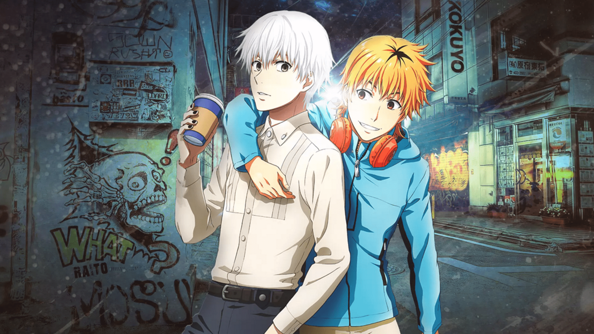 1920x1080 Tokyo Ghoul HD Wallpaper: Ken Kaneki and Hideyoshi Nagachikax1080