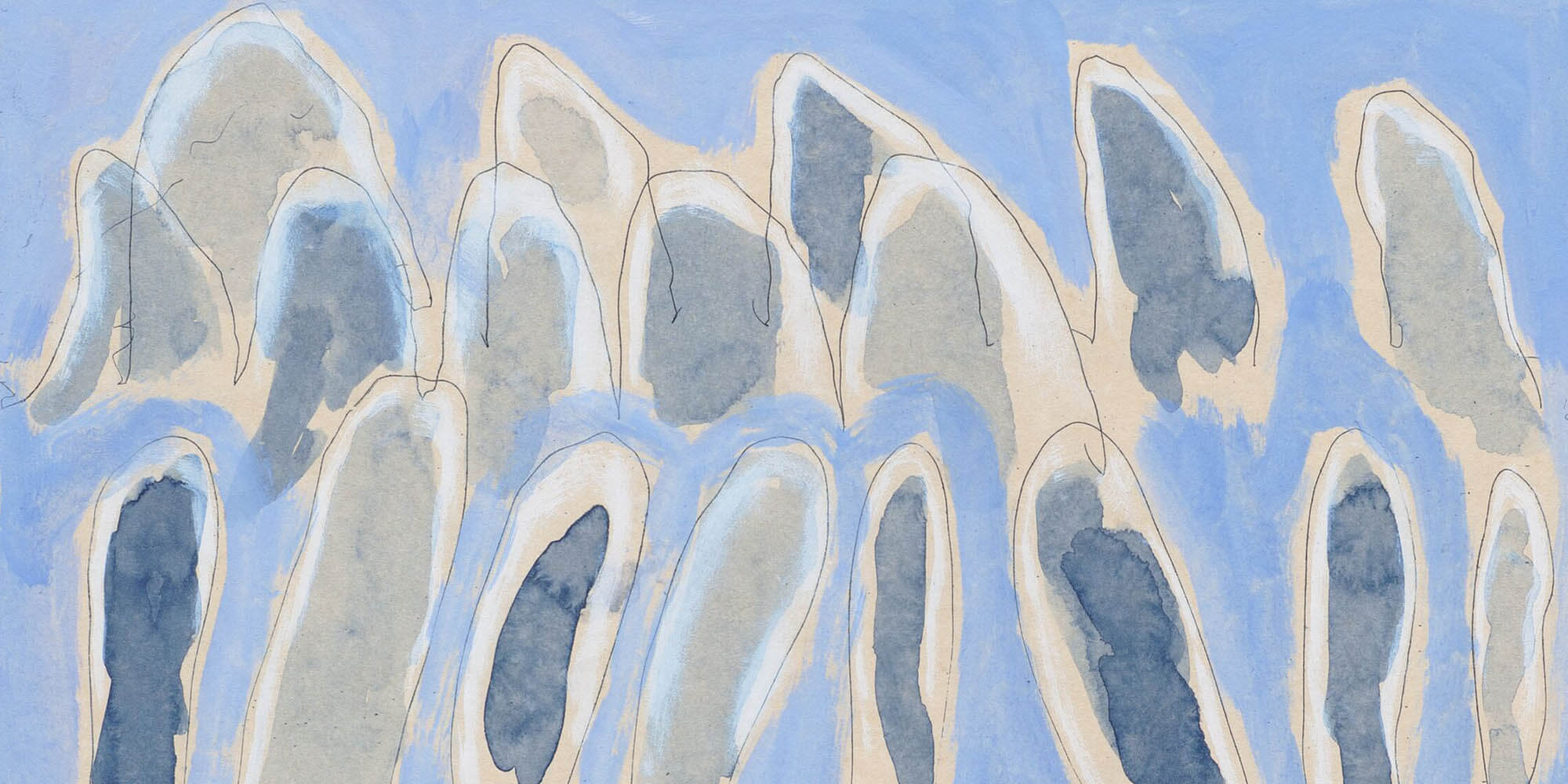 2000x1000 Drawing Intimacy, 1939