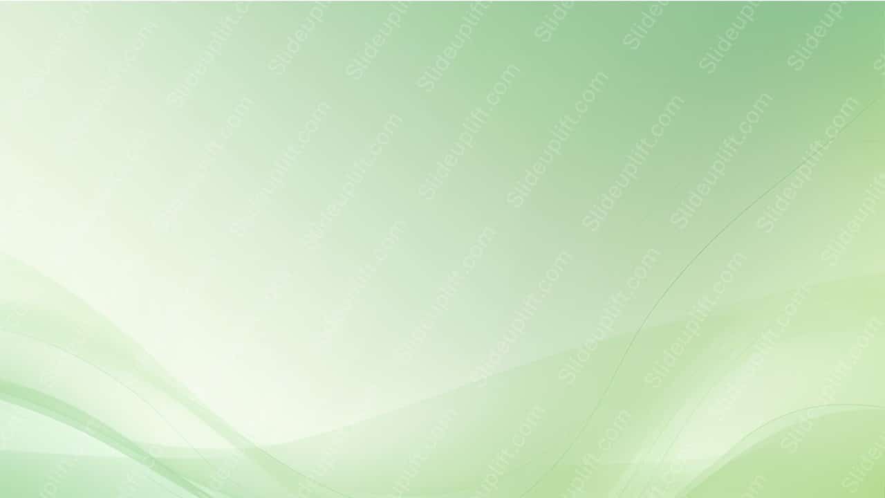 1280x720 Light to Dark Green Gradient Waves background image