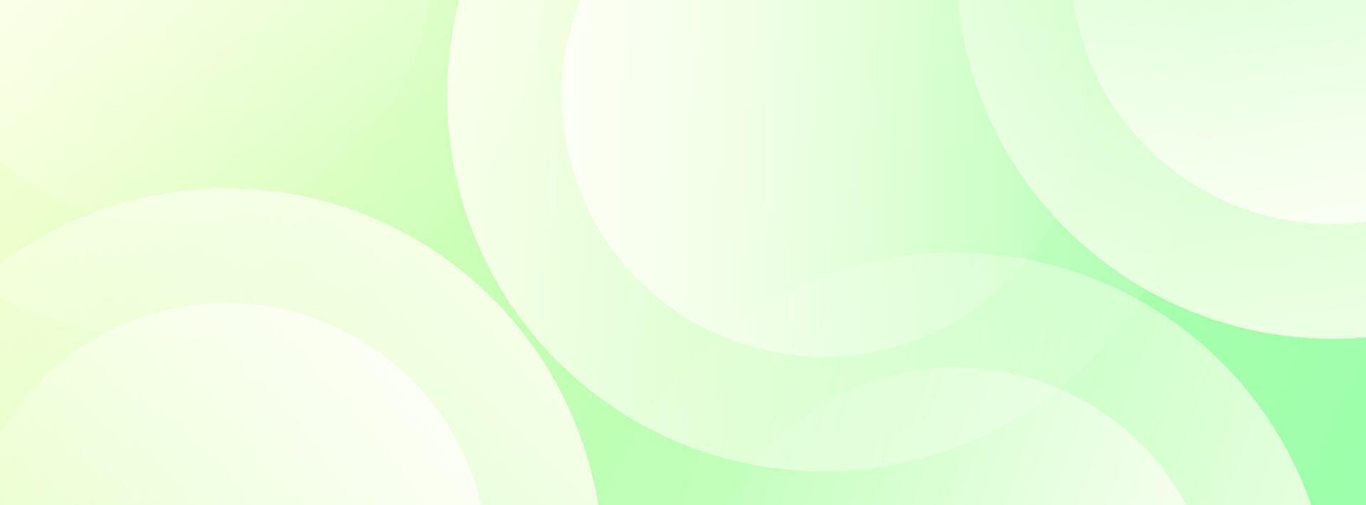 1920x710 Vibrant light green gradient banner featuring serene, overlapping organic shapes, creating a dynamic yet calm modern background aesthetic
