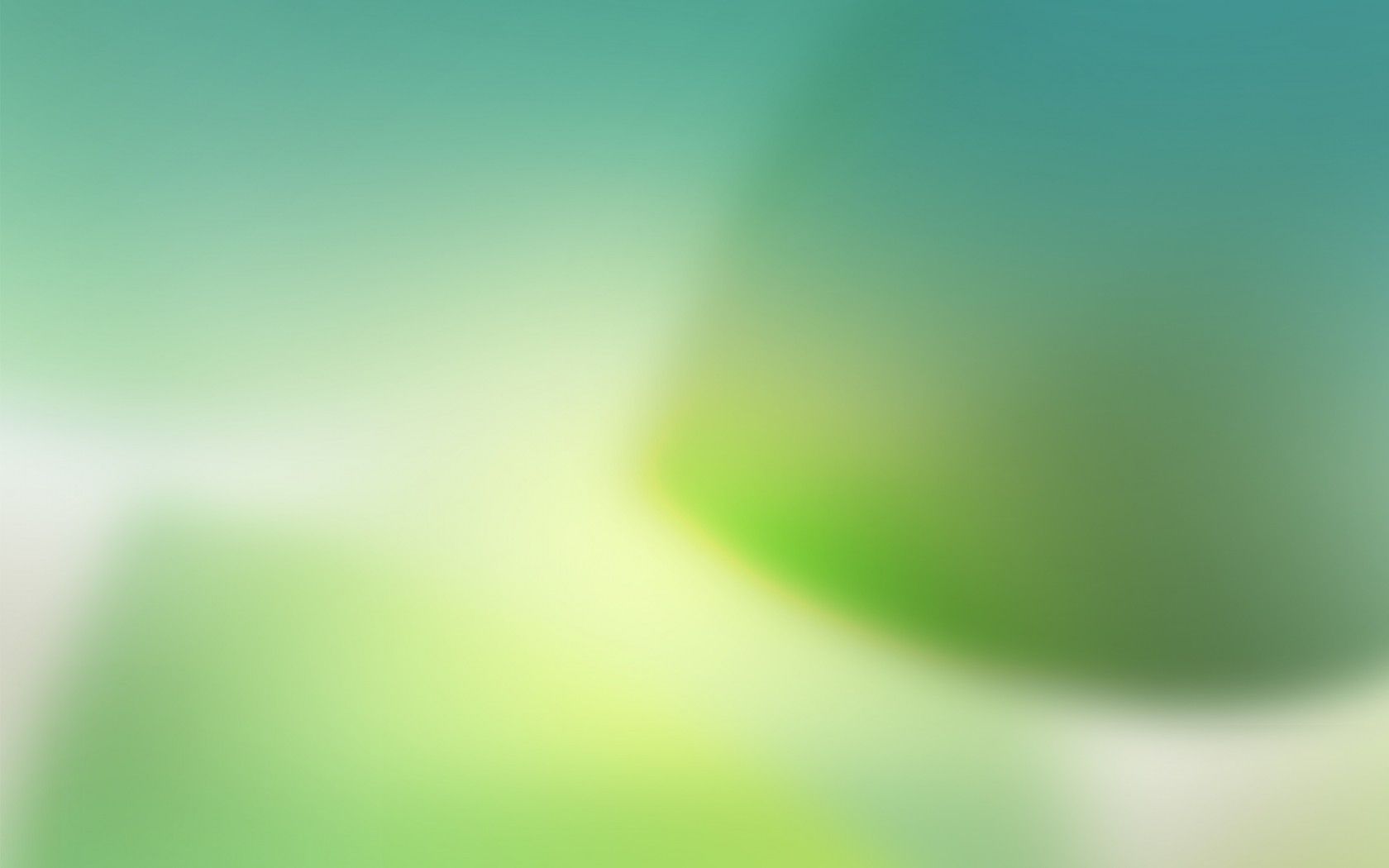 1680x1050 Green Gradient Blur Wallpaper