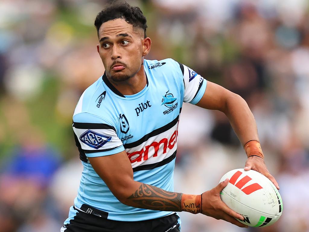 1024x768 NRL 2026: Niwhai Puru Cronulla Sharks first grade debut after Nicho Hynes injury, contract status of halfback, news, profile