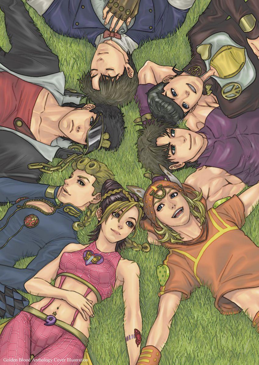 850x1200 Vento Aureo (Golden Wind), Mobile Wallpaper Anime Image