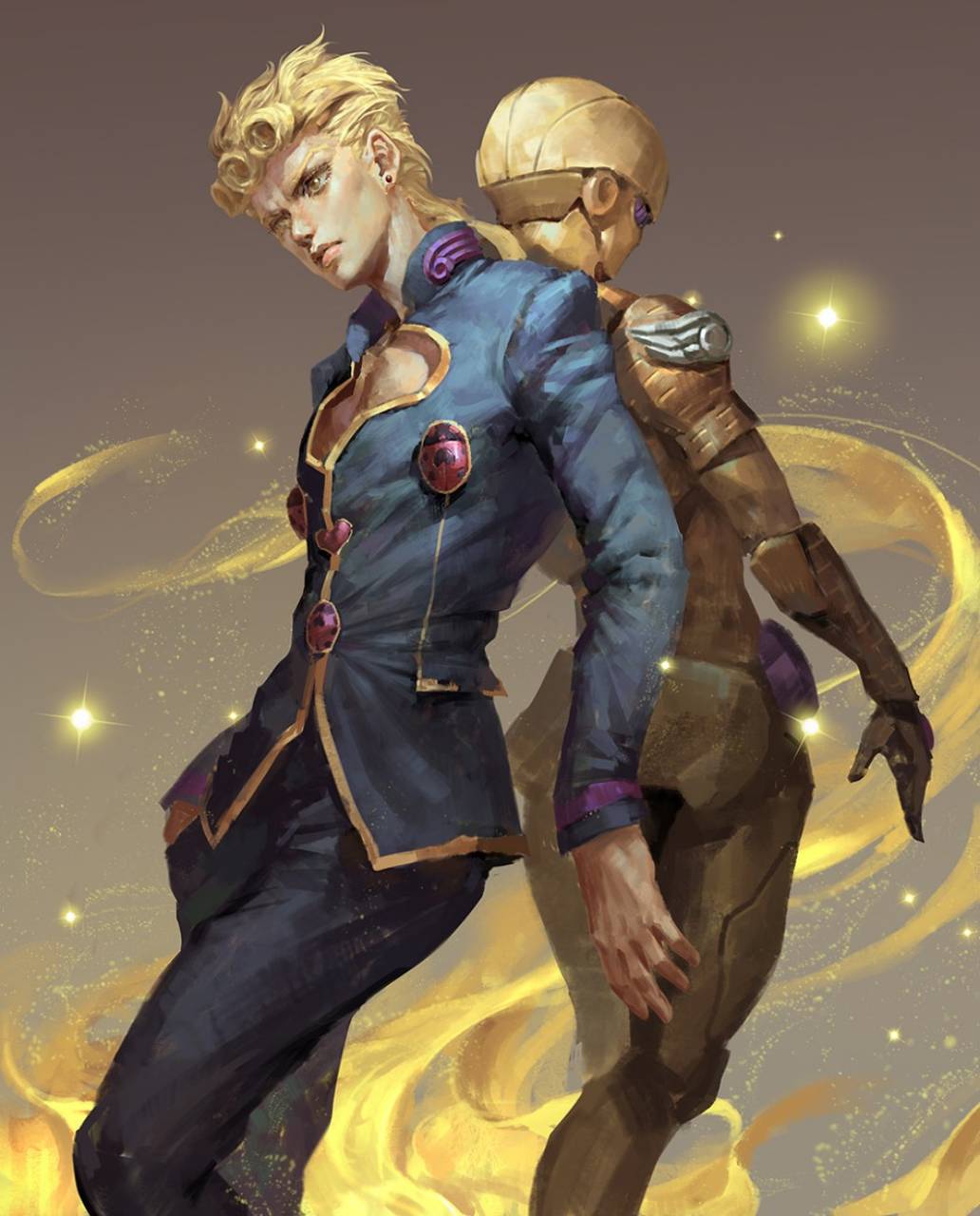 1032x1280 Giorno Giovanna wallpaper