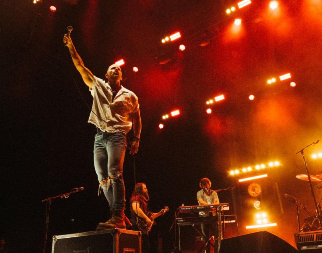1030x809 Music Print Kip Moore 8x10 Concert Photo Performance Stage Shot Music Memorabilia Printed Photo