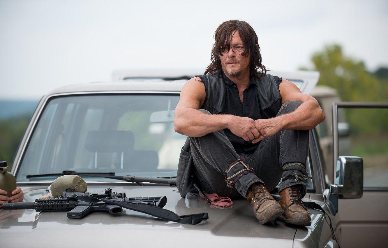 1332x850 Wallpaper the hood, The Walking Dead, The walking dead, Norman