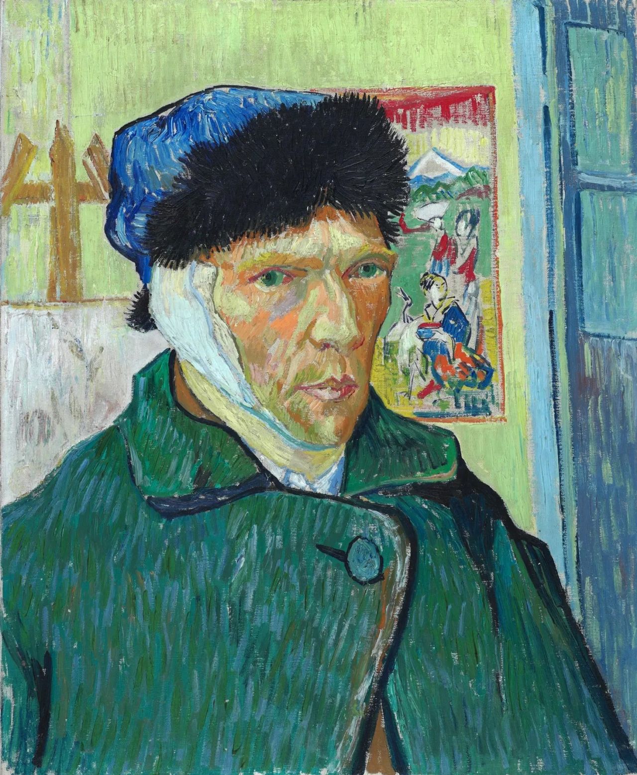 1280x1556 Autorretrato con la oreja vendada